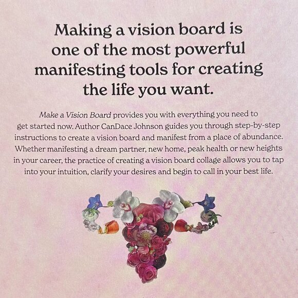 *NEW* Make a Vision Board, A Manifestation Book by Candace Johnson - Picture 4 of 5